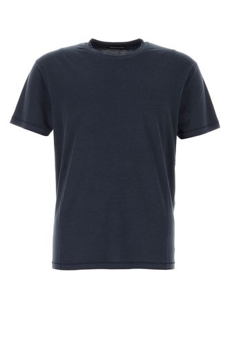 LYOCELL COTTON SS CREW NECK-48 Male - Tom Ford - Modalova