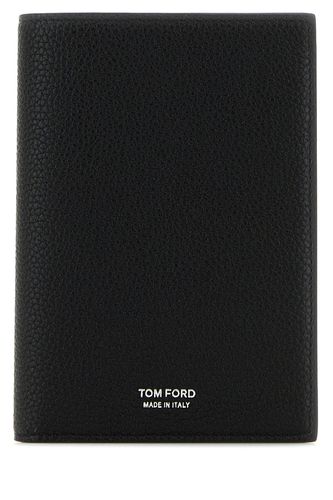 SOFT GRAIN LEATHER T LINE PASSPORT HOLDER-TU Male - Tom Ford - Modalova