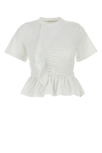 ACE TOP JERSEY WHITE-XS Female - Cecilie Bahnsen - Modalova