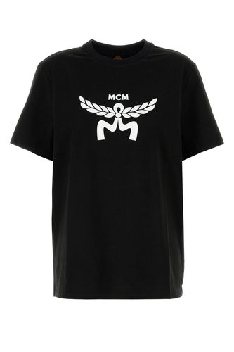 U COL JERSEY T-SHIRT BK-S Female - Mcm - Modalova