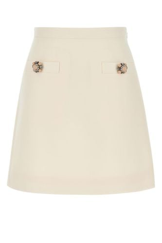 SKIRT | SOLID | CREPE COU-40 Female - Valentino Garavani - Modalova