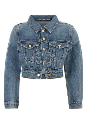 SHRUNKEN TRUCKER JACKET-XS Female - Alexander Wang - Modalova