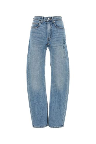 MID RISE BOWED GUSSET JEAN EMBOSSED LOGO-25 Female - Alexander Wang - Modalova