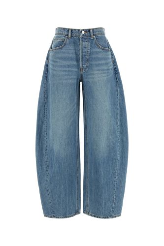 OVERSIZED ROUNDED LOW RISE LOOSE HOTFIX-25 Female - Alexander Wang - Modalova