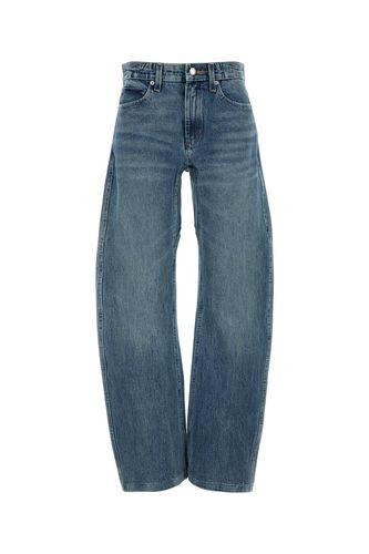 LOW RISE BOWED GUSSET JEAN BONDED SEAMS-25 Female - Alexander Wang - Modalova