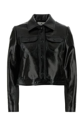 SIGNATURE VINYL TRUCKER JACKET-36 Female - Courreges - Modalova