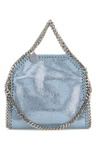 Tiny Tote Eco Shiny Dotted Chamois W/Palladium Col-TU Female - Stella Mccartney - Modalova