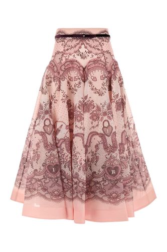 CRUSH FLARED MIDI SKIRT-2 Female - Zimmermann - Modalova