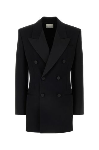 VESTE BASE V22M GRAIN DE POUDR-36F Female - Saint Laurent - Modalova