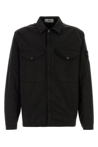 OVERSHIRT W/ZIP-L Male - Stone Island - Modalova