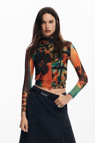 Camiseta tul estampada - Desigual - Modalova