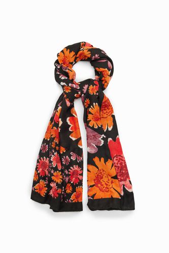 Rectangular floral foulard - - U - Desigual - Modalova
