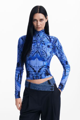 Camiseta mariposa - BLUE - L - Desigual - Modalova