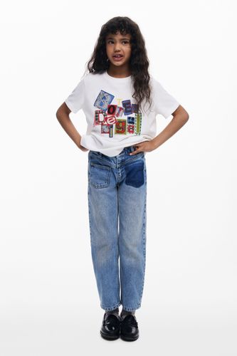 Pantalón vaquero invertido Botter - 3/4 - Desigual - Modalova