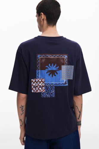 Short-sleeve T-shirt sun - BLUE - S - Desigual - Modalova
