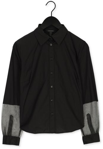 Bluse Contrast Organza Shirt Poplin Damen - 10days - Modalova