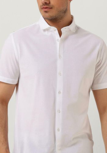 Casual-oberhemd Melange Ss Basic Shirt Herren - Purewhite - Modalova