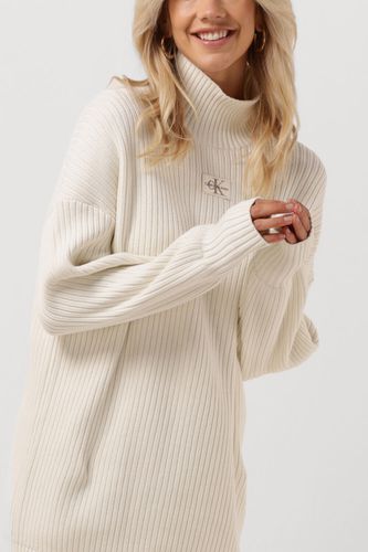 Minikleid Badge Loose Sweater Dress - Damen - Calvin Klein - Modalova