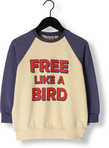Sweatshirt Free Like A Bird - Raglan Sweater With Print Jungen - Carlijnq - Modalova