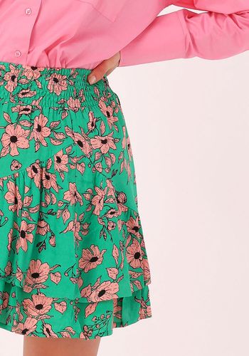 Minirock Naive Flower Mini Skirt Damen - Alix the Label - Modalova