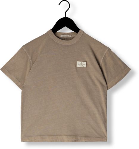 T-shirt Badge Mineral Dye Ss T-shirt Jungen - Calvin Klein - Modalova