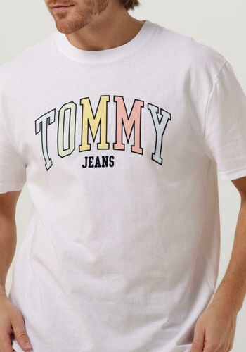 T-shirt Tjm Clsc College Pop Tommy Tee Herren - Tommy Jeans - Modalova