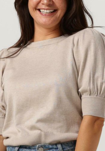 T-shirt Liva Puff Half Sleeve Knit Pullover Damen - Minus - Modalova