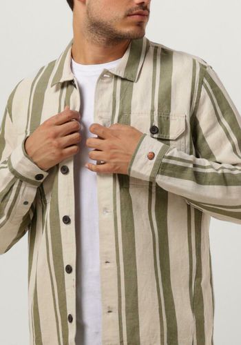 Overshirt Long Sleeve Shirt Sanborn Twill Stripe Herren - Cast Iron - Modalova