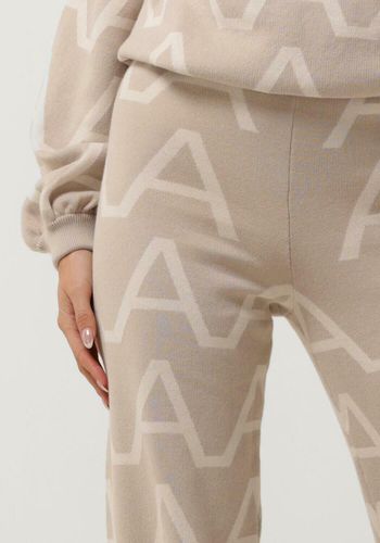 Weite Hose Ladies Knitted A Jacquard Pants Damen - Alix the Label - Modalova