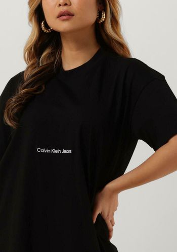 Midikleid Institutional Long T-shirt Dress Damen - Calvin Klein - Modalova