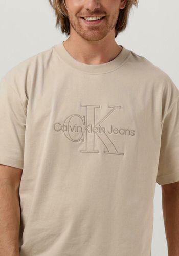 T-shirt Monologo WAshed Tee Herren - Calvin Klein - Modalova