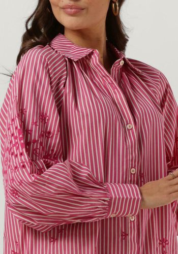Minikleid Striped Shirt Dress With Embroidery Detail In Organic Cotton Damen - Scotch & Soda - Modalova