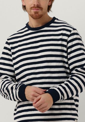 Pullover Textured Stripe Sweatshirt Herren - Scotch & Soda - Modalova