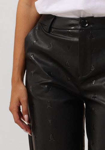 Hose Logo Fo Leather Pants Damen - Alix the Label - Modalova