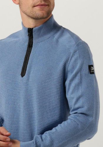 Pullover Halp Zip Collar Cotton Structure Herren - Vanguard - Modalova