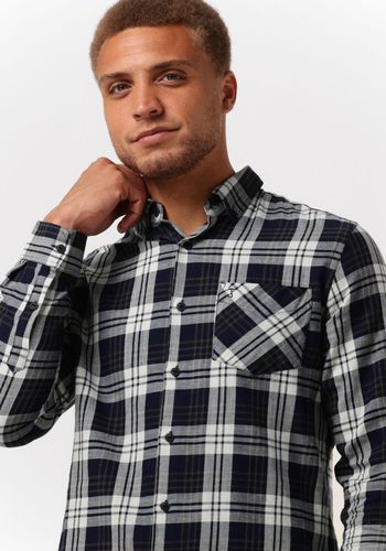 Butcher Of Casual-oberhemd Robbins Mid Check Shirt Herren - Butcher Of Blue - Modalova