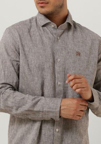 Casual-oberhemd Long Sleeve Shirt Linen Cotton Blend 2 Tone Herren - Vanguard - Modalova