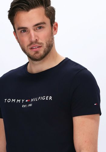 T-shirt Tommy Logo Tee Herren - Tommy Hilfiger - Modalova
