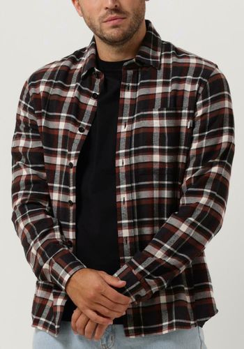 Casual-oberhemd Long Sleeve Shirt Brushed Yarn Dyed Check Herren - Cast Iron - Modalova