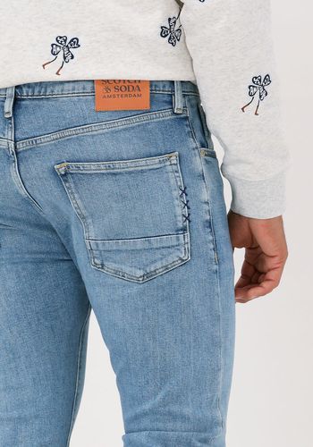 Slim Fit Jeans Essentials Ralston In Organic Cotton - Aqua Herren - Scotch & Soda - Modalova