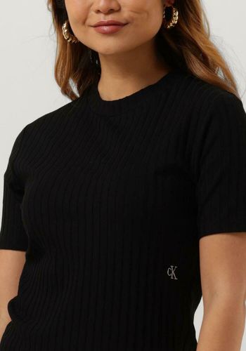 T-shirt Rib Short Sleeve Tee Damen - Calvin Klein - Modalova