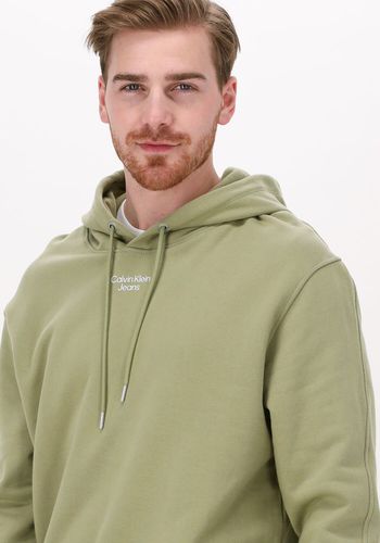 Sweatshirt Stacked Logo Hoodie Men Herren - Calvin Klein - Modalova