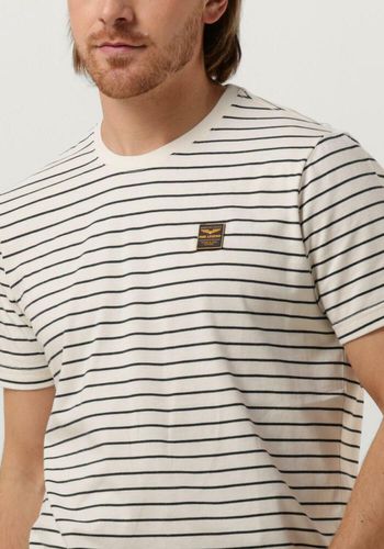 T-shirt Short Sleeve R-neck Yd Melange Striped Jersey - Herren - PME Legend - Modalova