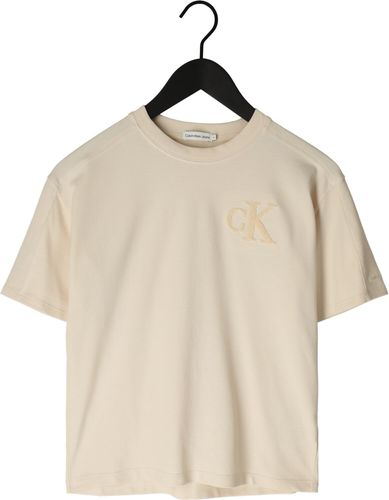 T-shirt Interlock Pique Ss T-shirt Mädchen - Calvin Klein - Modalova