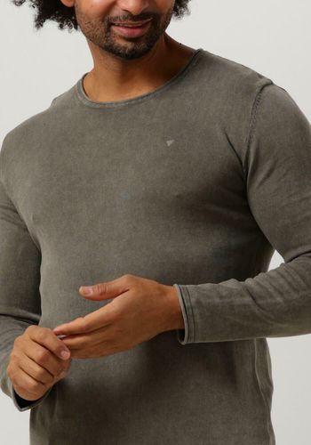 Pullover Flat Knitted Shirt With Small Logo On Chest Herren - Purewhite - Modalova