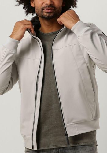 Jack Softshell Jacket With Rubberbadge At Sleeves - Herren - Purewhite - Modalova