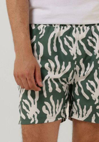 Swimshort With All Over Print Herren - Purewhite - Modalova