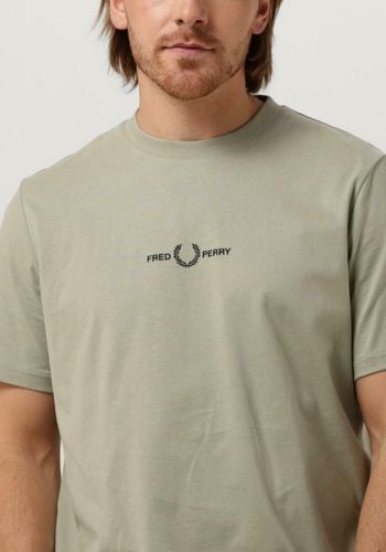 T-shirt Embroidered T-shirt Herren - Fred Perry - Modalova