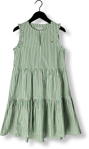 Midikleid Striped Ruffle Dress Slvss Mädchen - Tommy Hilfiger - Modalova