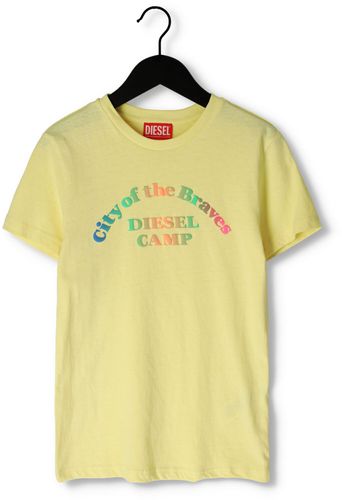 Diesel T-shirt Tinyc1 Gelb Mädchen - Diesel - Modalova